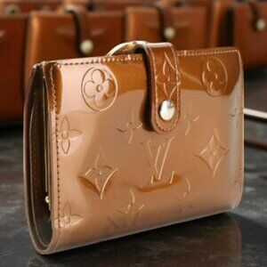 Louis Vuitton Monogram Vernis Porte Monnaie Billets Viennois wallet